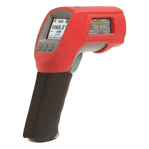 Fluke 568 EX intrinsically safe infrared thermometer front view with display