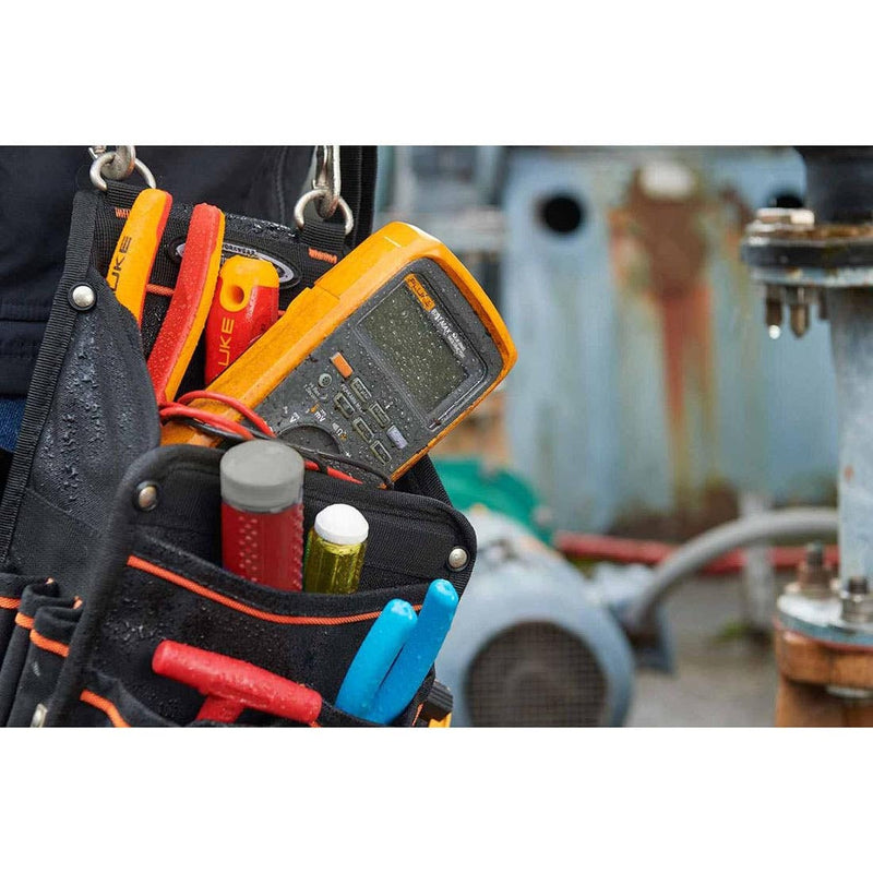 Fluke 87V MAX multimeter rotary dial and input jacks